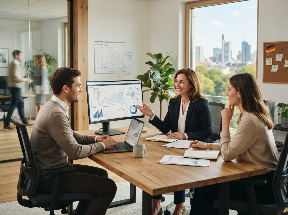 Gewinvex-Geld Team bei der Entwicklung der Analyseplattform